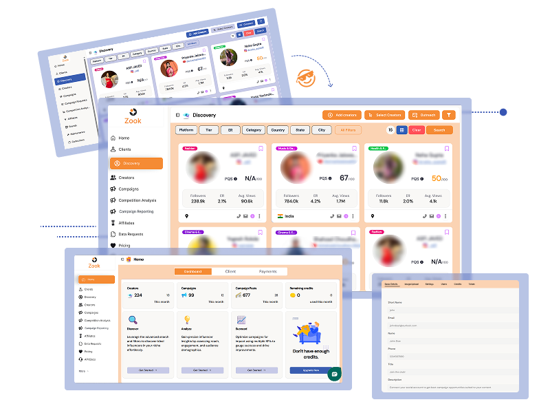 A Ylytic dashboard rebranded with an agency's own logo and colours